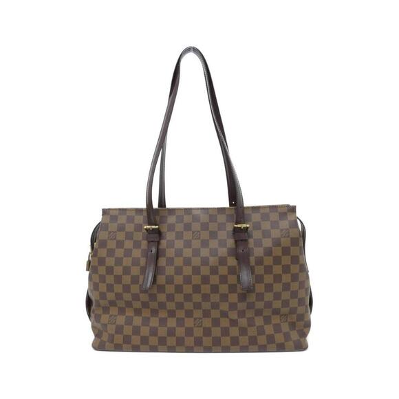 LOUIS VUITTON Brown Damier Shoulder Bag - Picture 1 of 10
